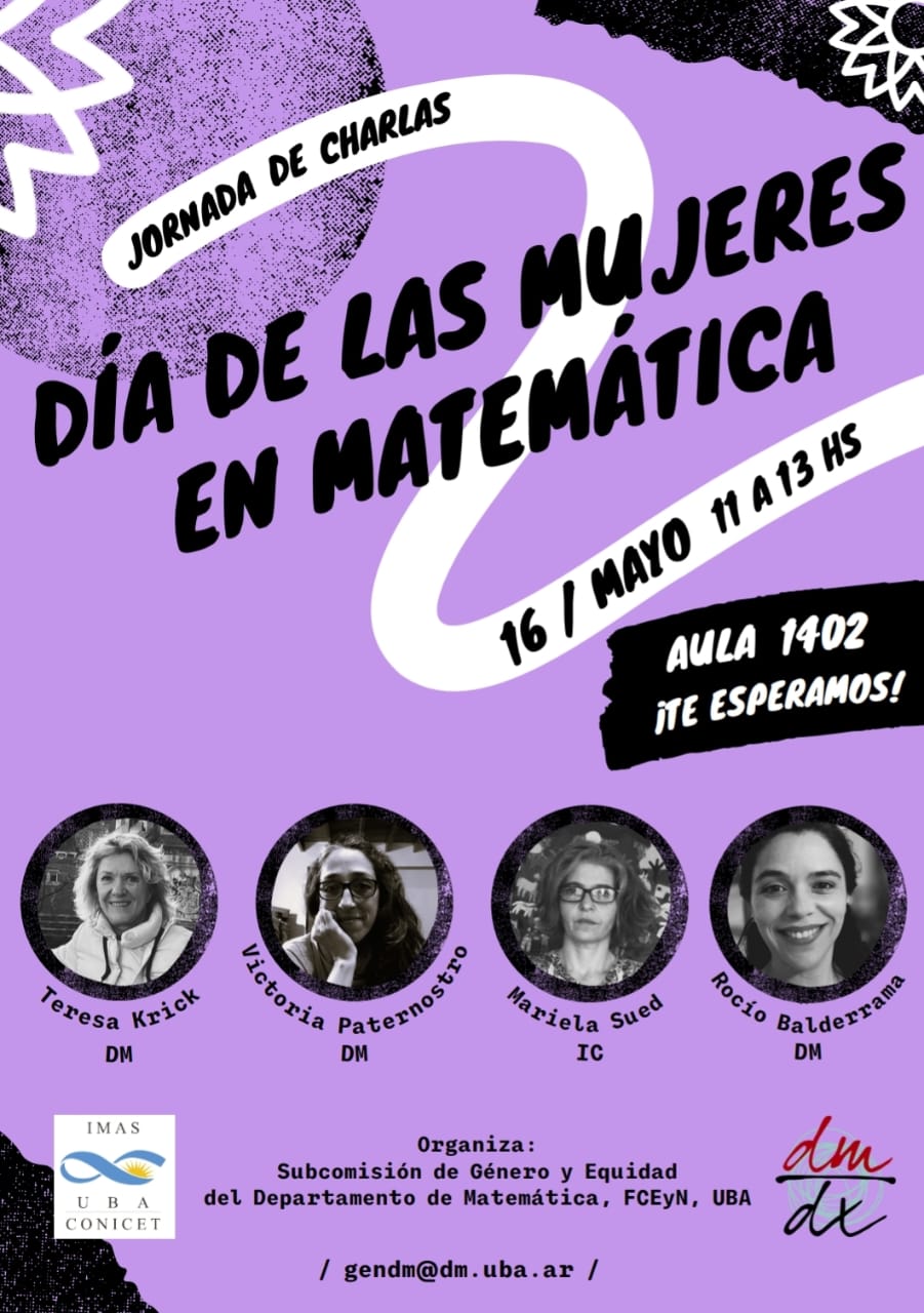 12 de Mayo - Día de las Mujeres en Matemática