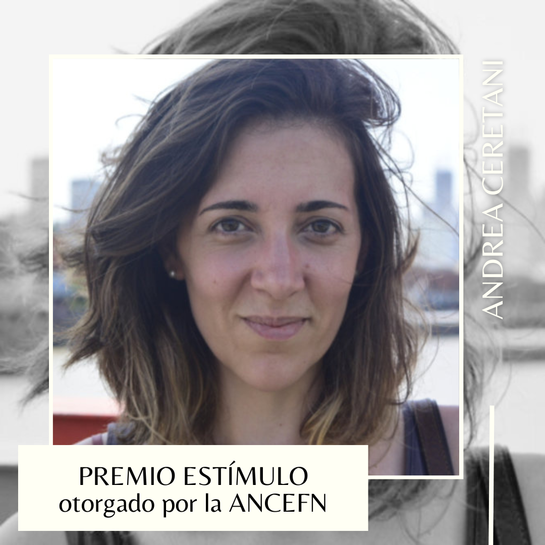 Premio Estímulo de la ANCEFN para Andrea Ceretani