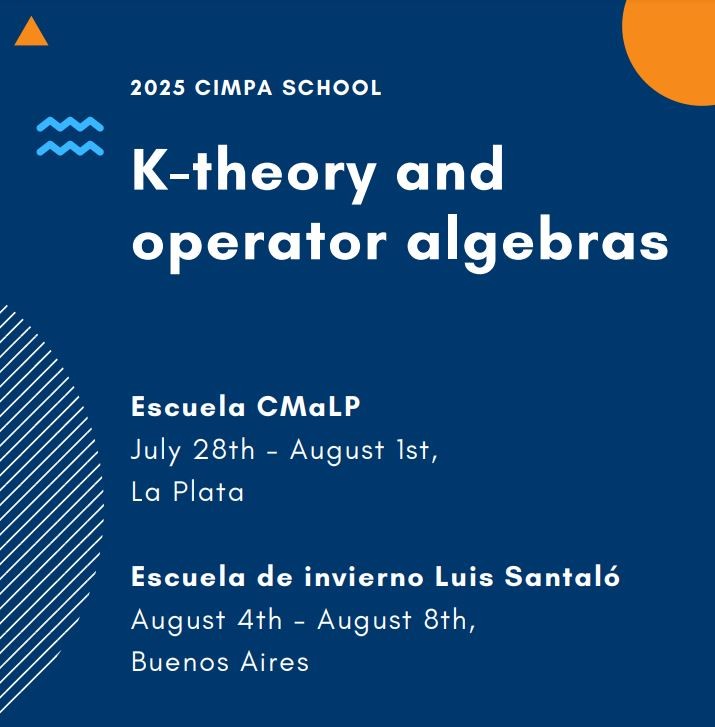 Escuela K-theory and Operator Algebras